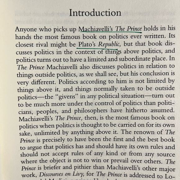 The Prince by Niccolo Machiavelli Second Edition book College Required Textbook - Picture 8 of 12
